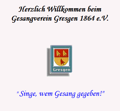 Gesangverein Gresgen