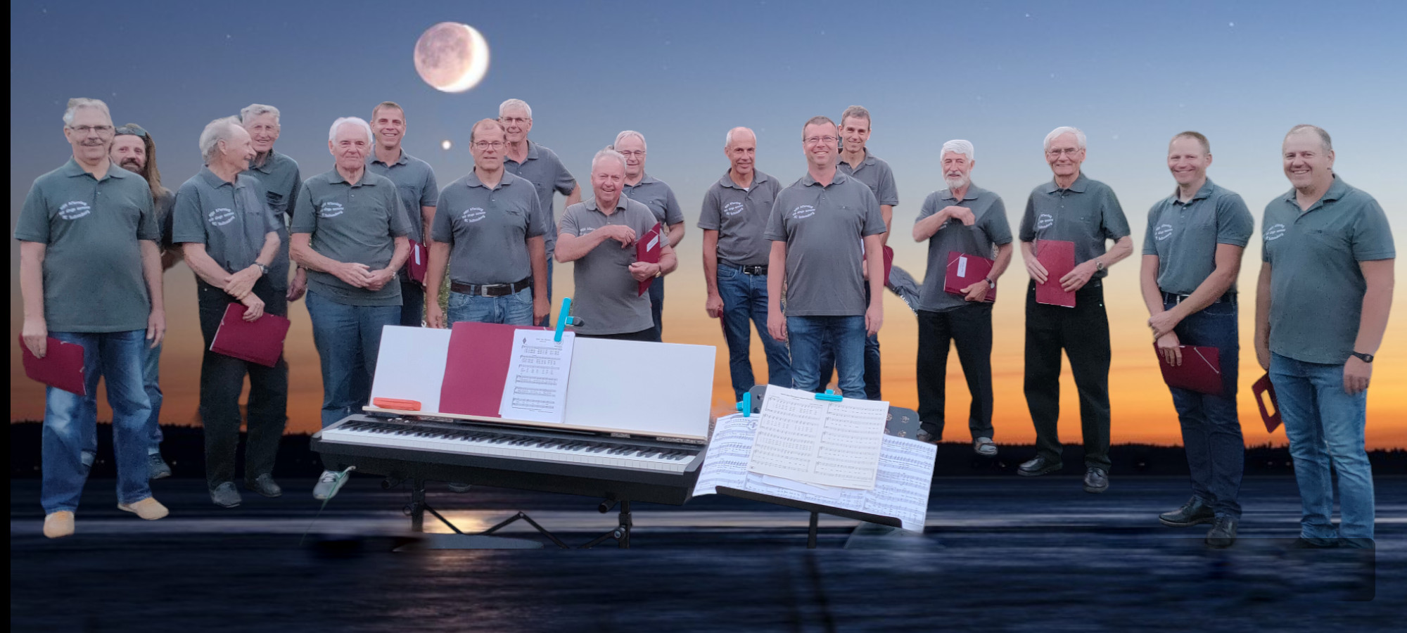 Männerchor im Abendrot 2022 Männerchor im Abendrot 2022